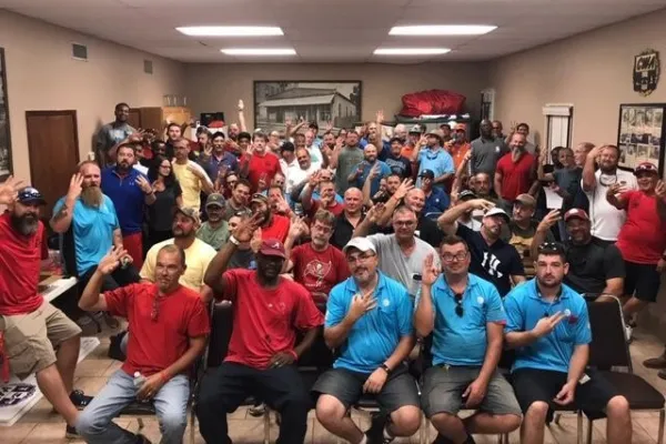 group photo cwa local 3109
